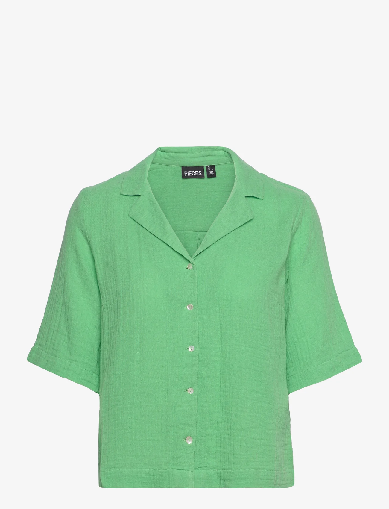 Pieces - PCSTINA 2/4 SHIRT BC SWW - lowest prices - absinthe green - 0