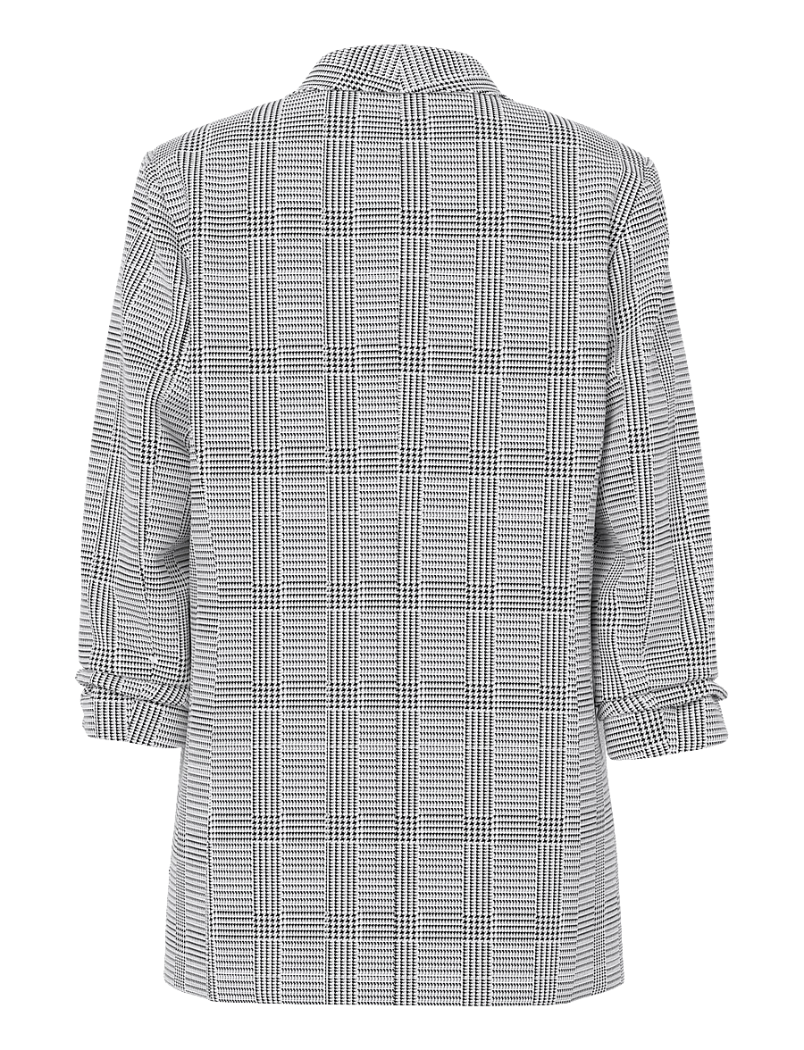 Pieces - PCBOSELLA 3/4 PRINTED BLAZER NOOS BC - enkeltradede blazere - black - 2
