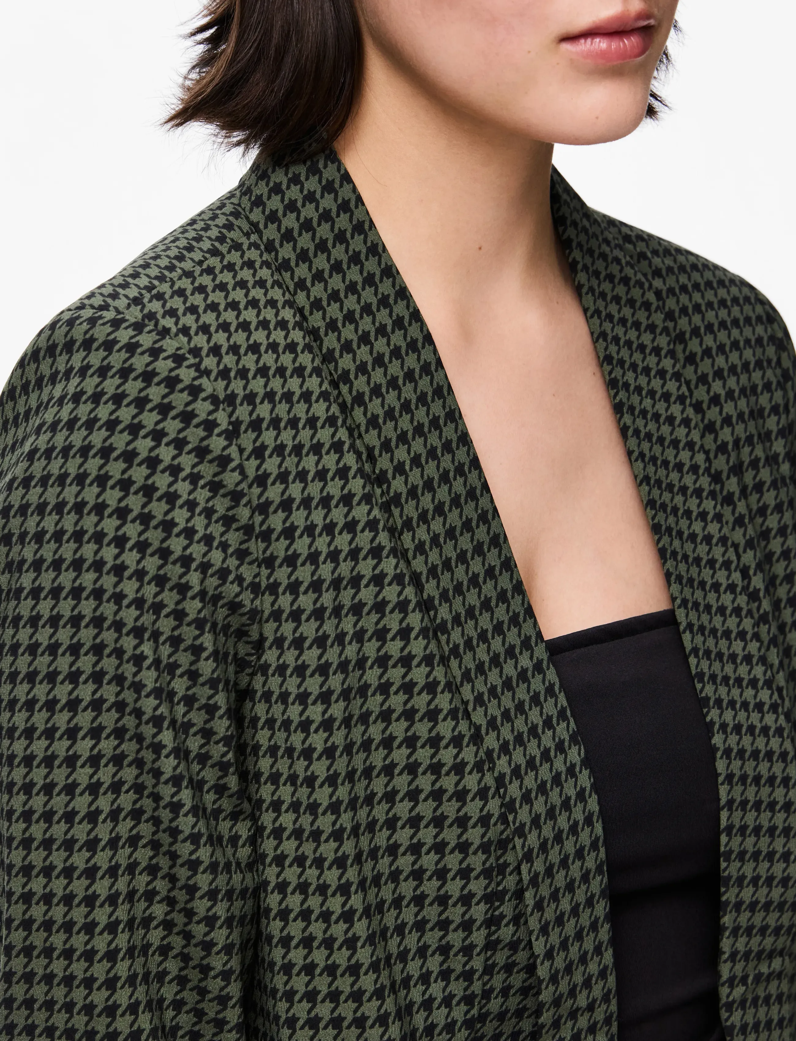 Pieces - PCBOSELLA 3/4 PRINTED BLAZER NOOS BC - single breasted blazers - duffel bag - 5