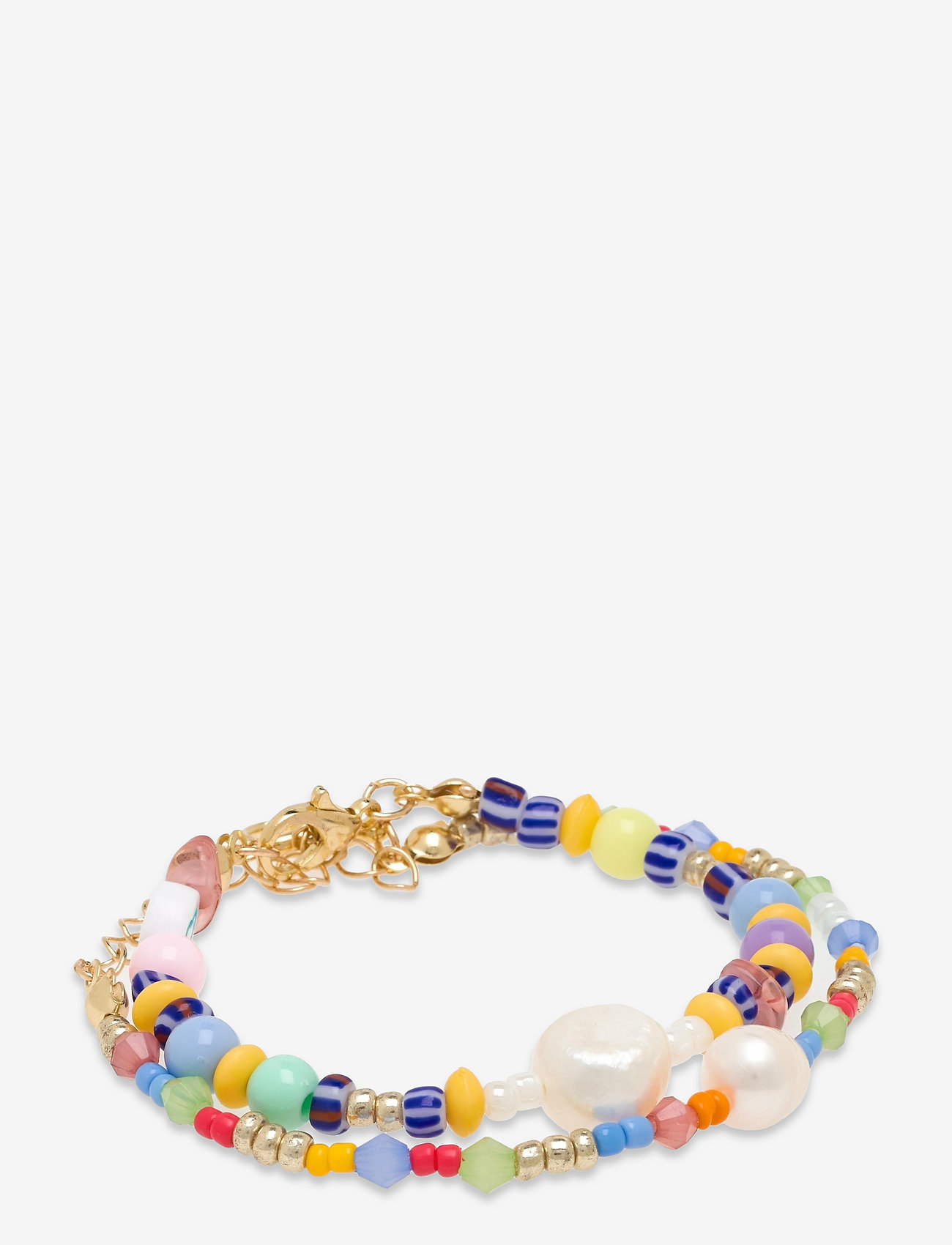 Pieces - PCDONNA 2-PACK BRACELET D2D - gold colour - 0