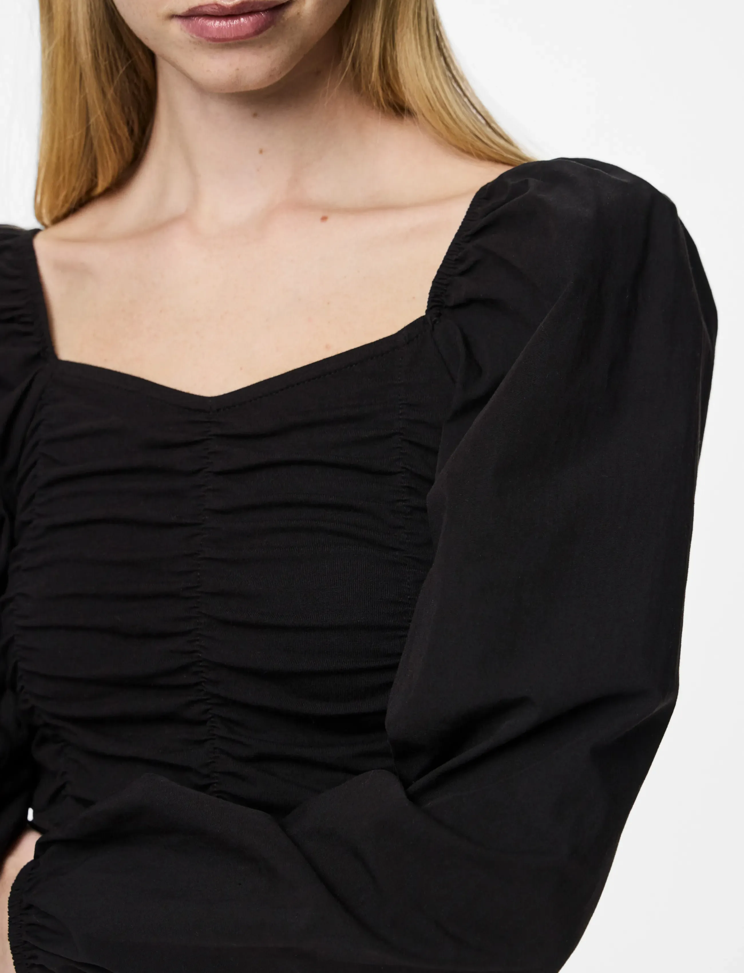 PIECES Pcmalysia Ls Top Jrs Noos Bc blusar dam – bild 6