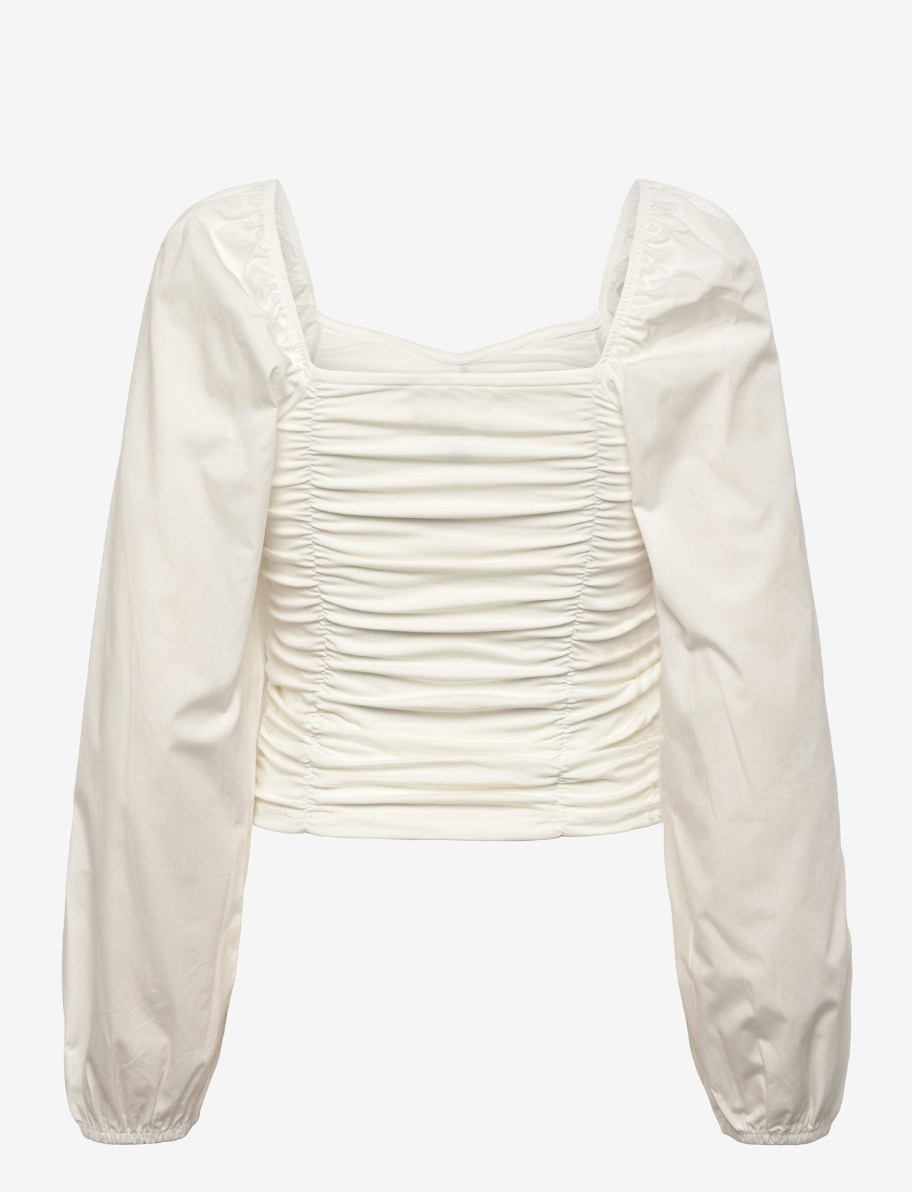 Pieces - PCMALYSIA LS TOP JRS NOOS BC - langærmede bluser - cloud dancer - 2