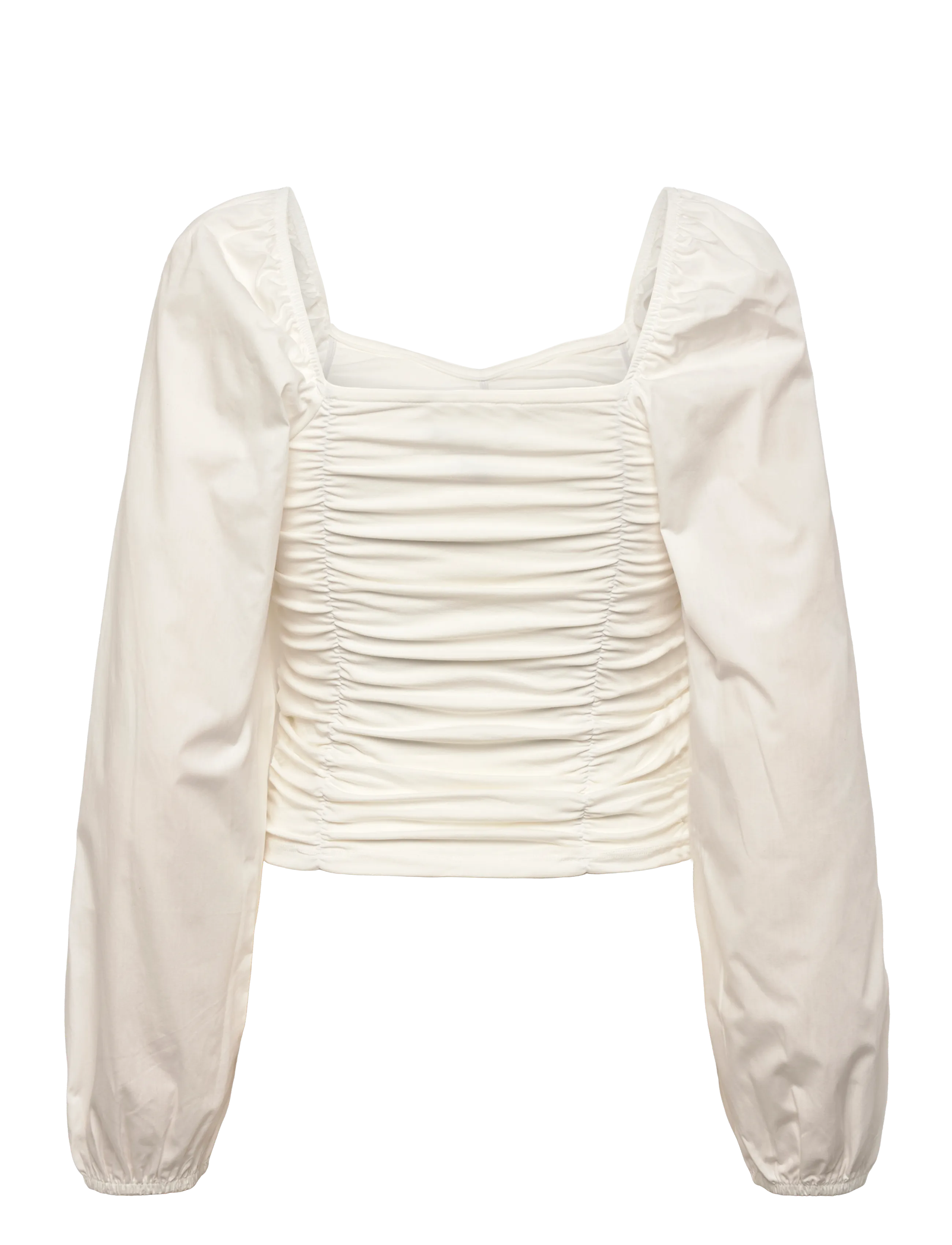 Pieces - PCMALYSIA LS TOP JRS NOOS BC - langärmlige blusen - cloud dancer - 2