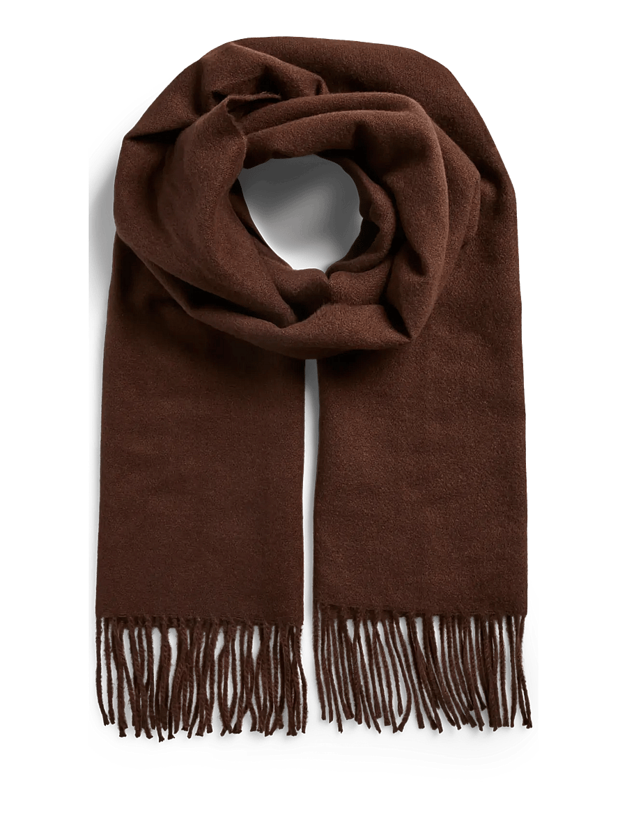 Pieces - PCLESIA LONG SCARF PWP BC - halstørklæder - chicory coffee - 0