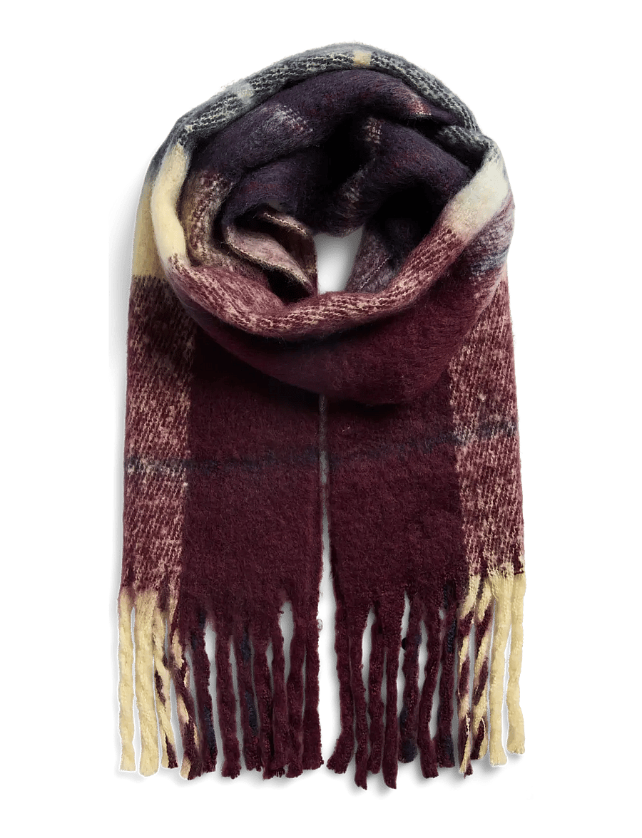Pieces - PCLYSNA LONG SCARF PWP BC - halstørklæder - winetasting - 0