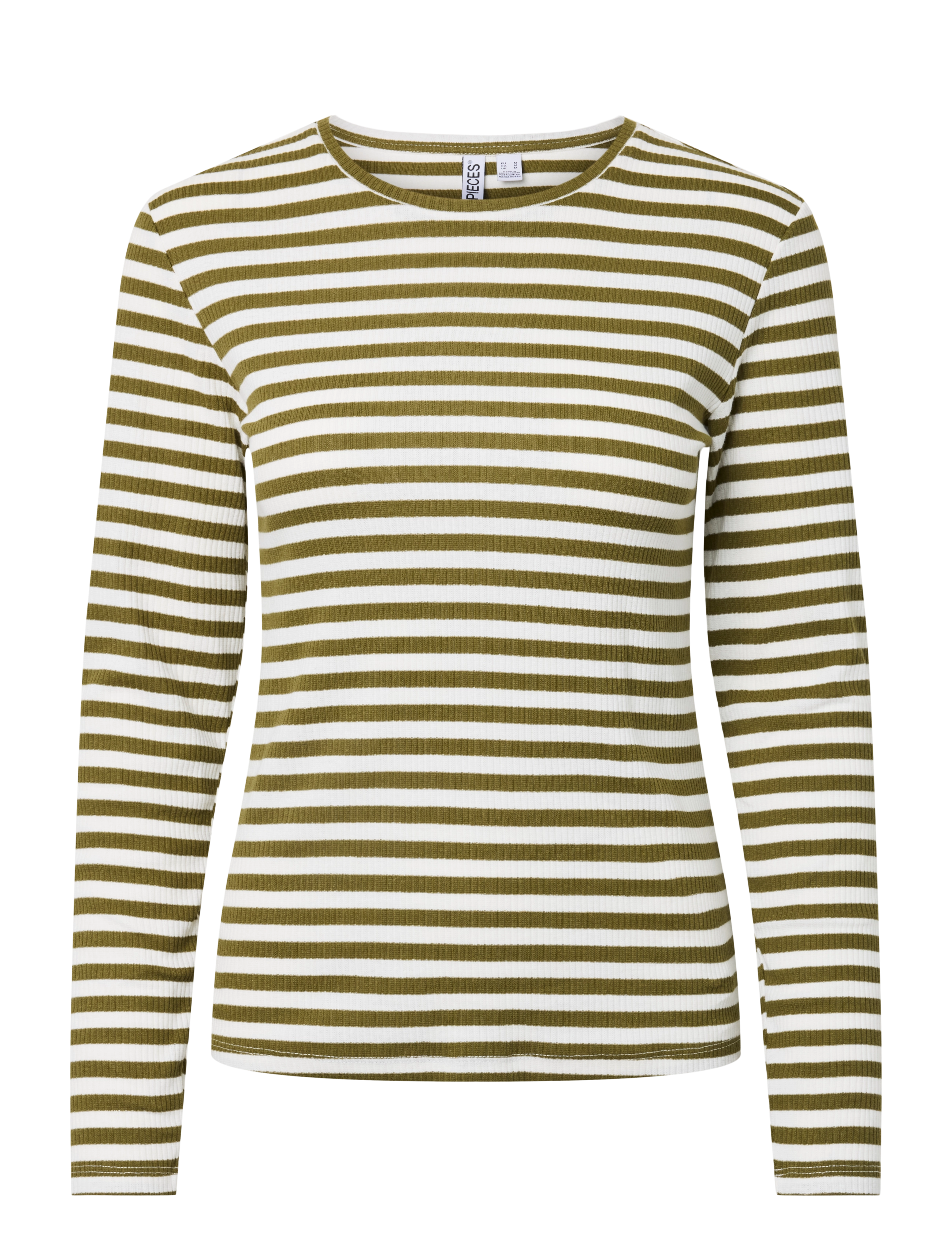 Pieces - PCRUKA LS TOP JRS NOOS BC - sphagnum - 1