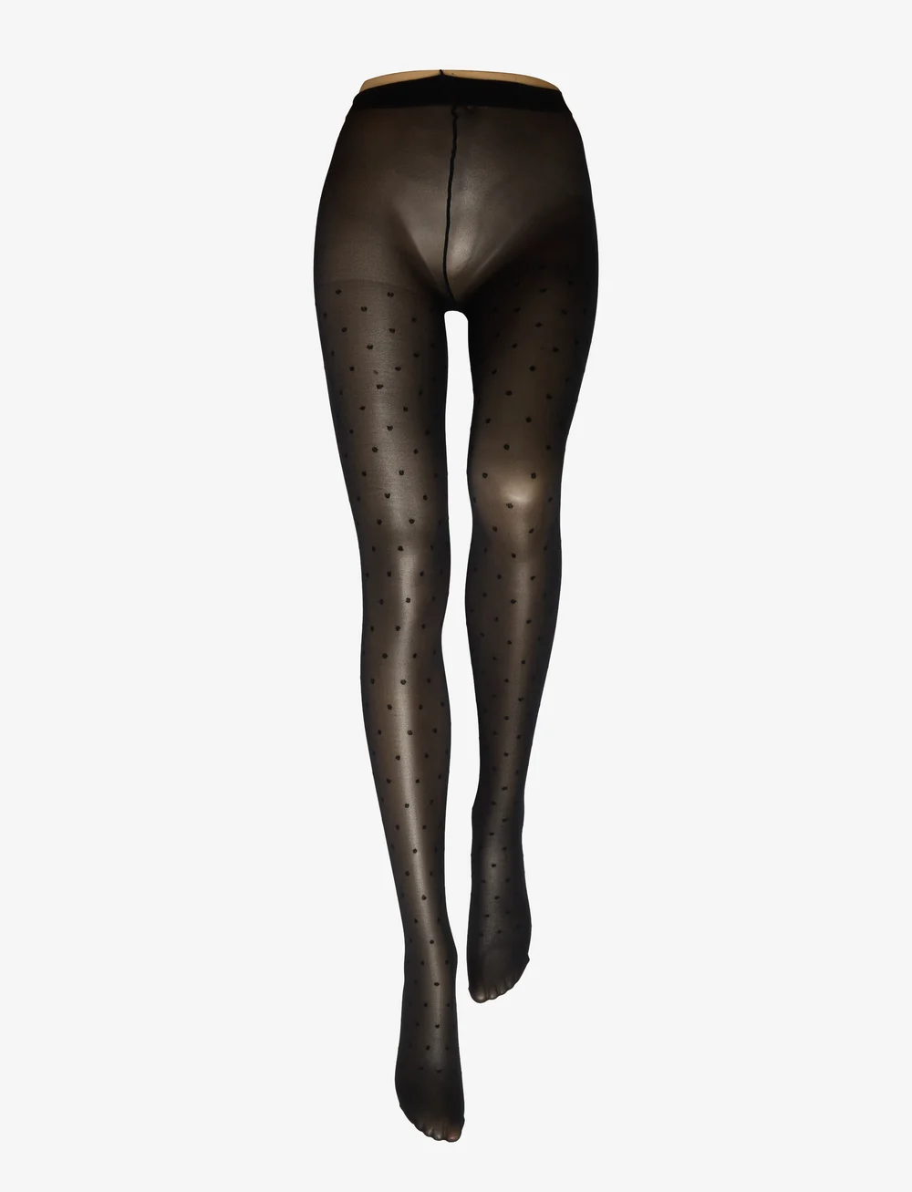 Pieces - PCNEW NIKOLINE 20 DEN DOT TIGHTS NOOS - særlige begivenheder - black - 2