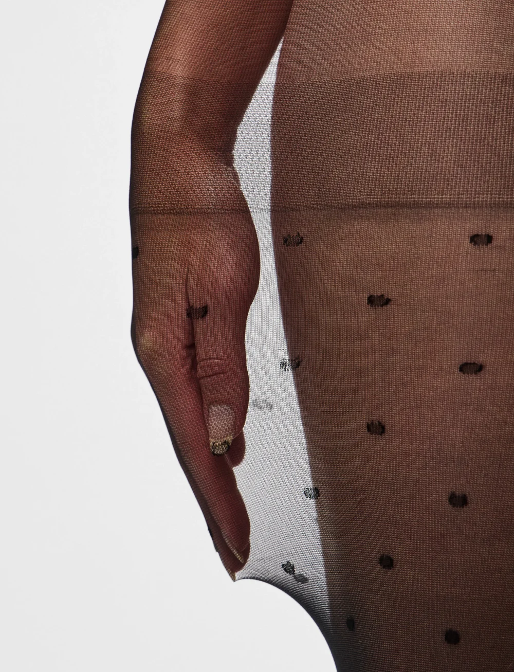 Pieces - PCNEW NIKOLINE 20 DEN DOT TIGHTS NOOS - særlige begivenheder - black - 5