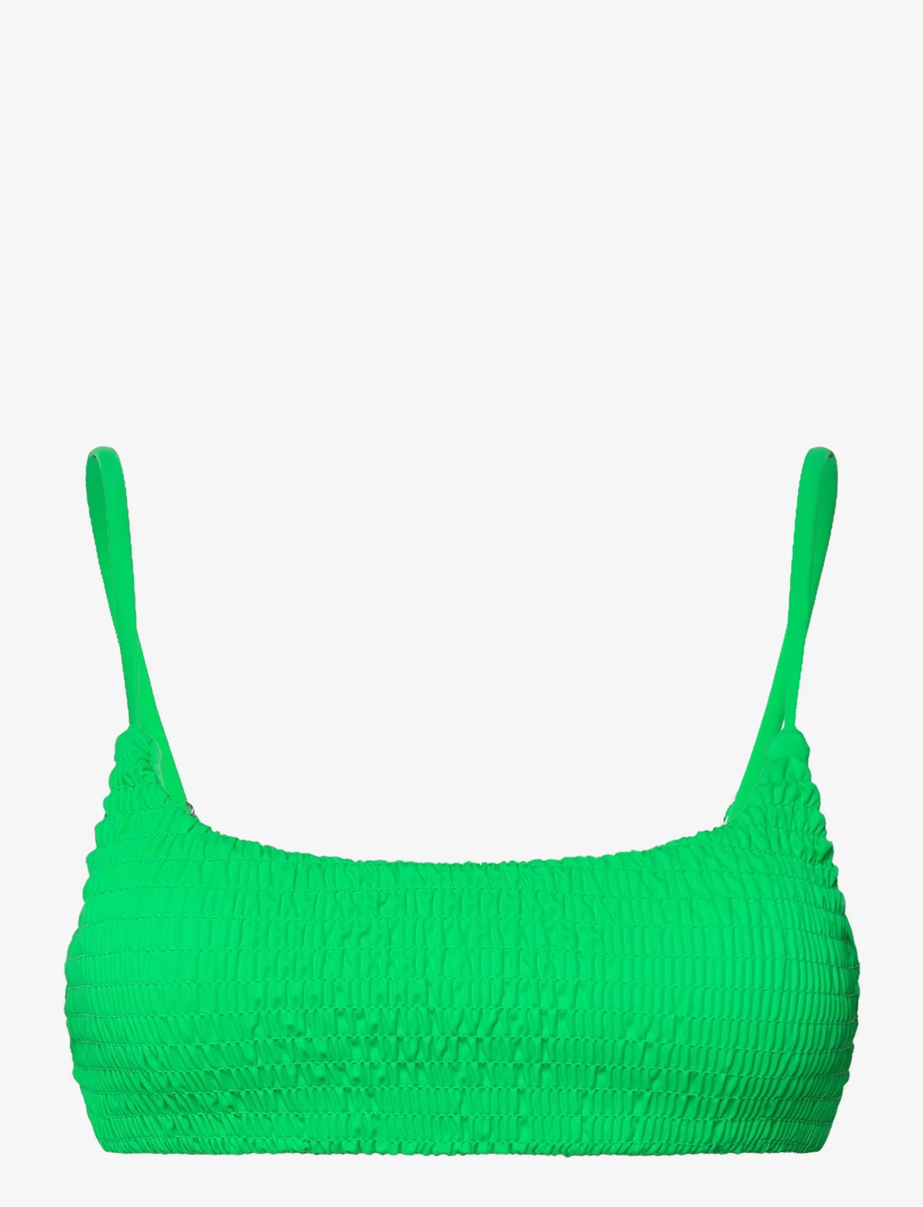 Pieces - PCBIRD BIKINI STRAP SMOCK TOP SWW - bandeau-bikini-oberteile - irish green - 0
