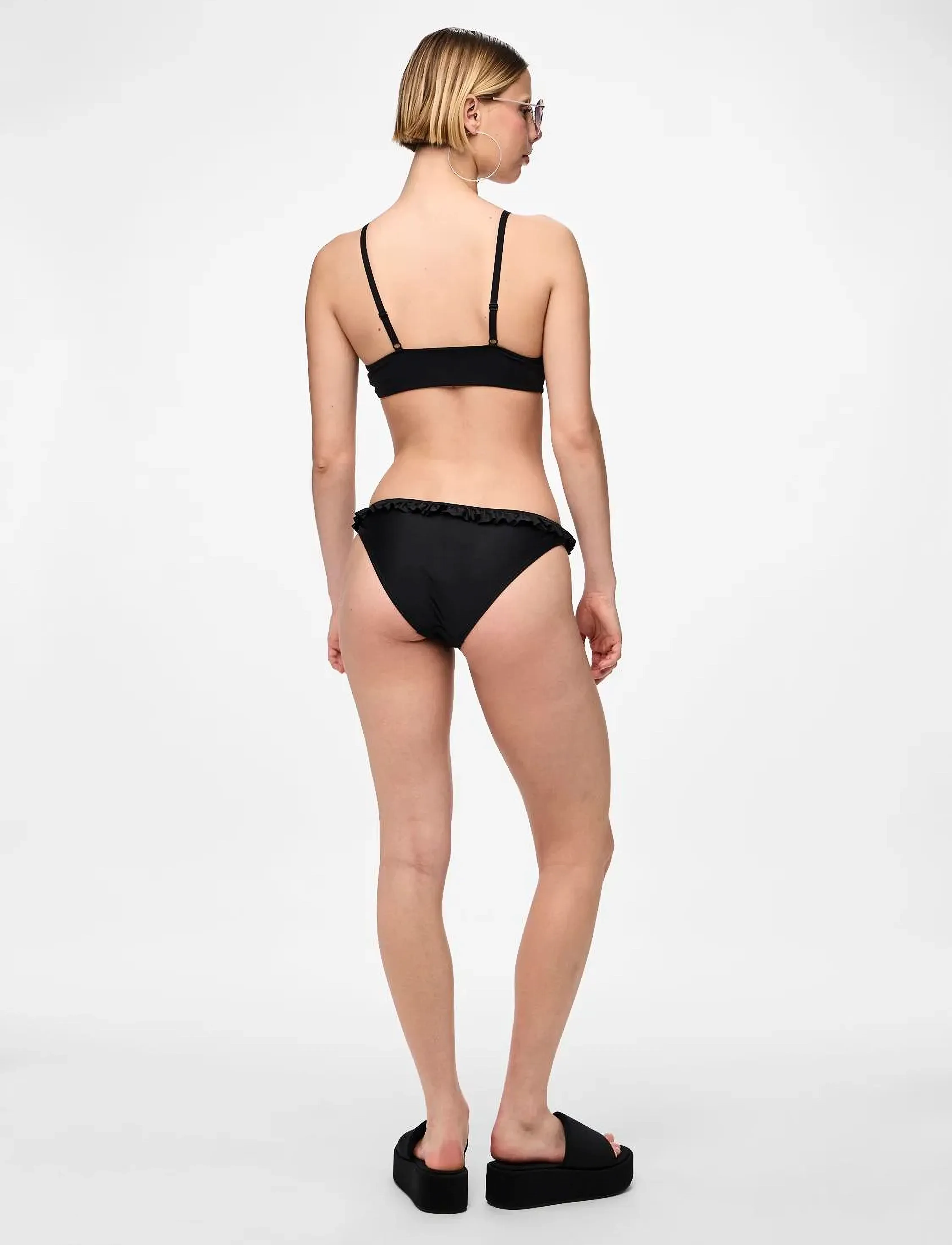 Pieces - PCBADA BIKINI BRIEF SWW BC - bikinibroekjes - black - 3