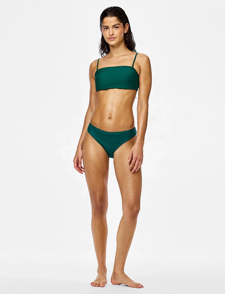 Pieces - PCBAOMI BIKINI BRIEF BC - majtki bikini - forest biome - 4
