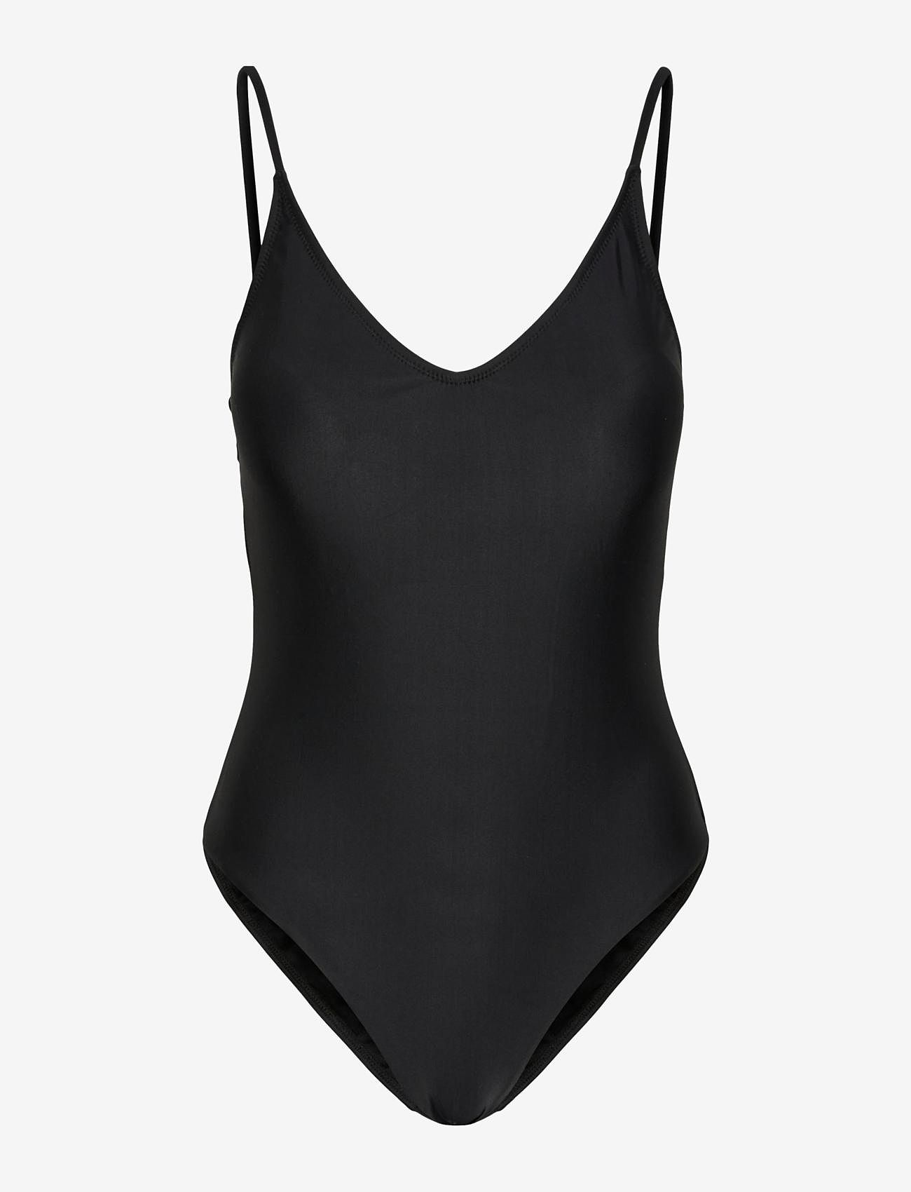 Pieces - PCBAOMI SWIMSUIT BC - badeanzüge - black - 1