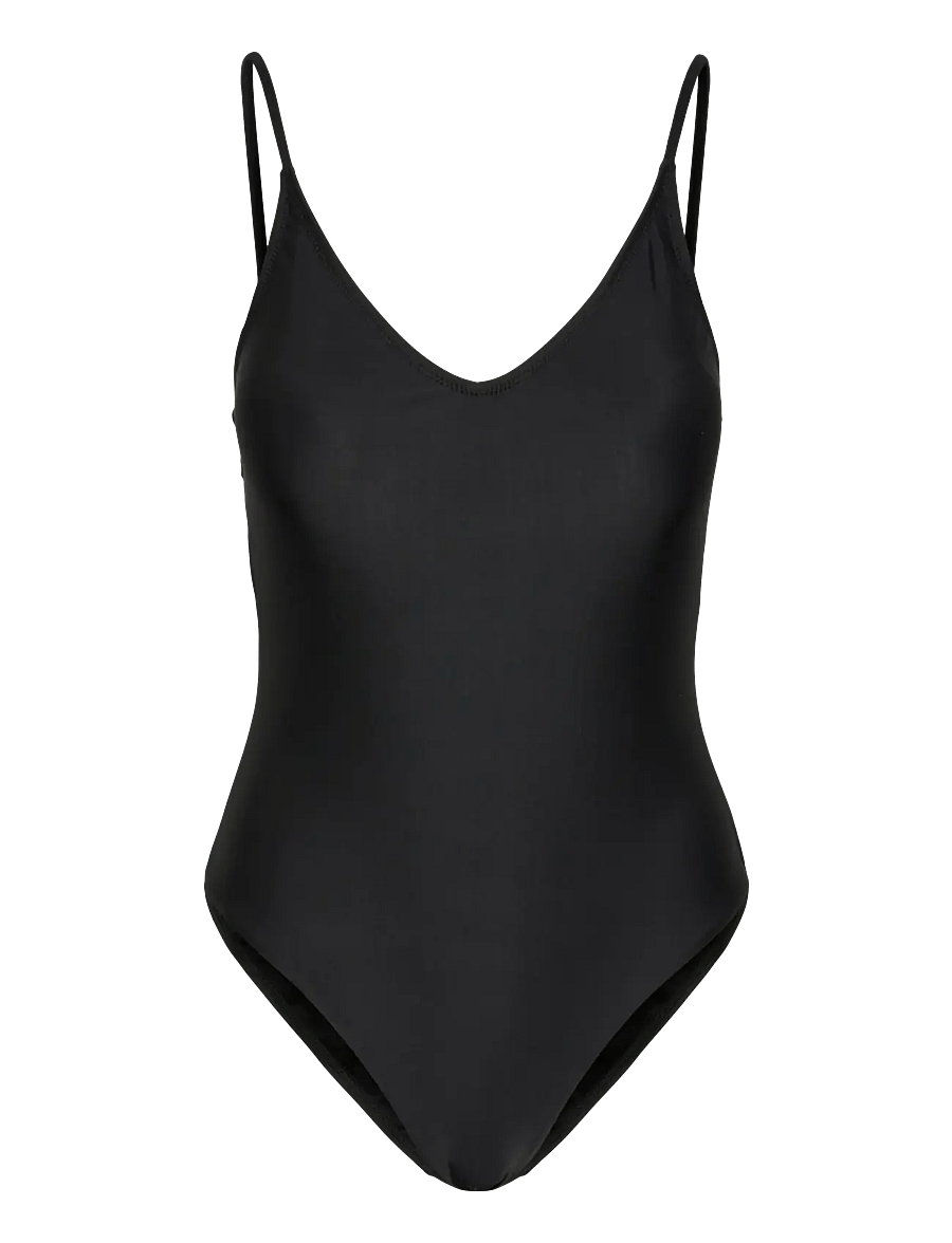 Pieces - PCBAOMI SWIMSUIT BC - kostiumy kąpielowe - black - 1