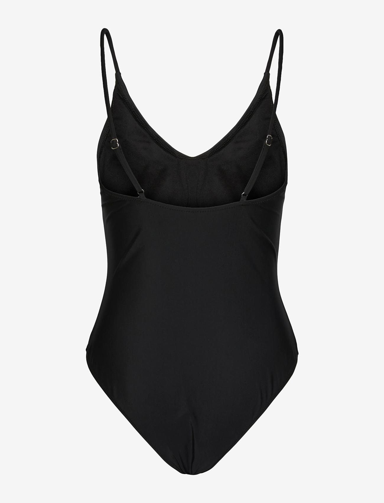 Pieces - PCBAOMI SWIMSUIT BC - badeanzüge - black - 2