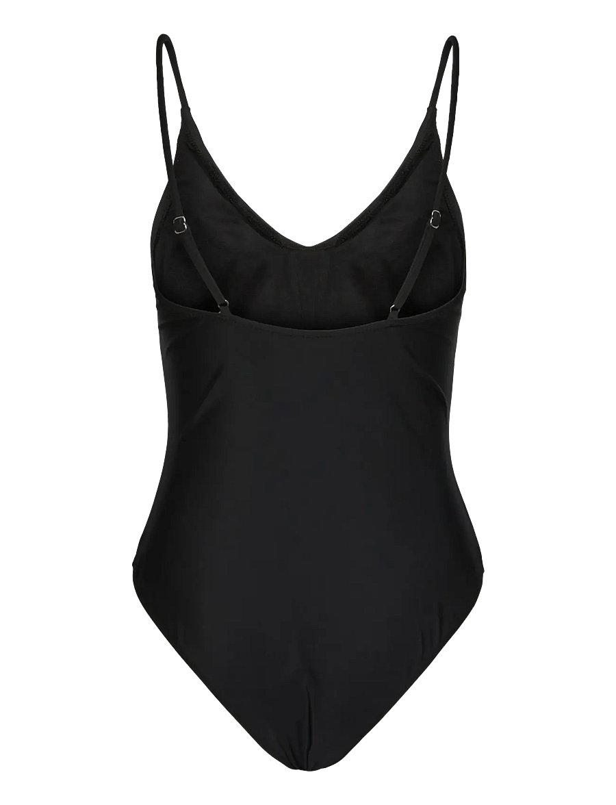 Pieces - PCBAOMI SWIMSUIT BC - kostiumy kąpielowe - black - 2