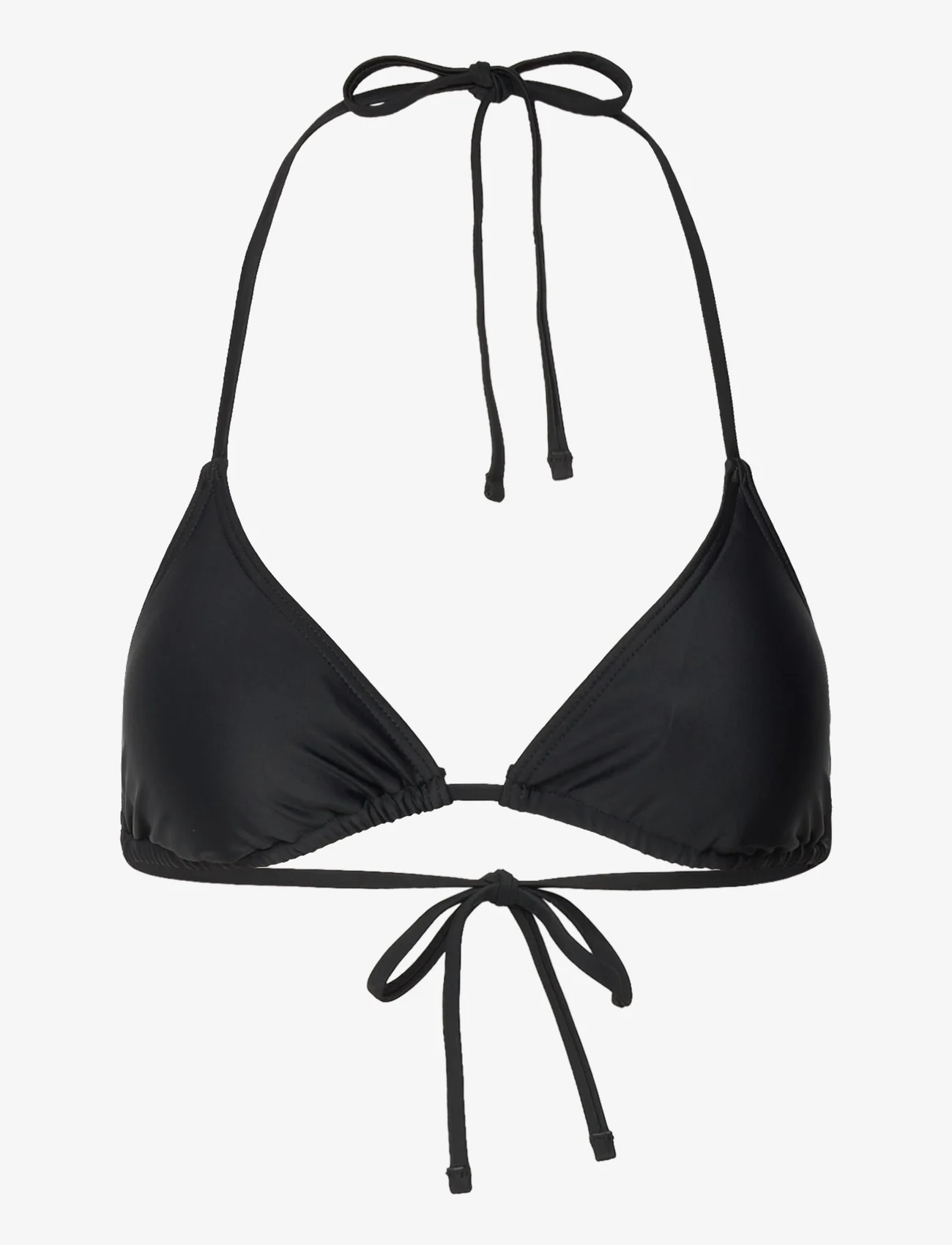 Pieces - PCBAOMI BIKINI TRIANGLE BRA SWW BC - driehoekige bikini - black - 0