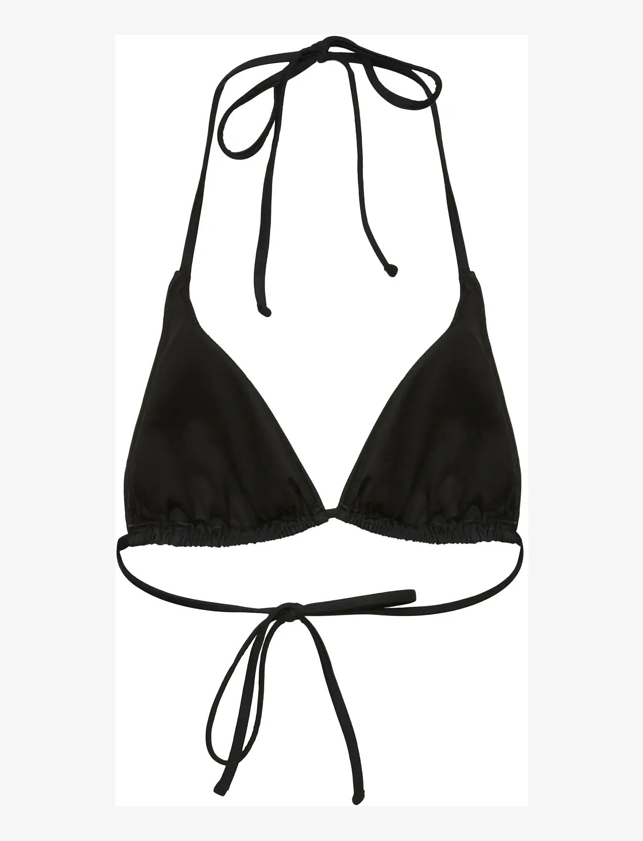 Pieces - PCBAOMI BIKINI TRIANGLE TOP BC - driehoekige bikini - black - 2