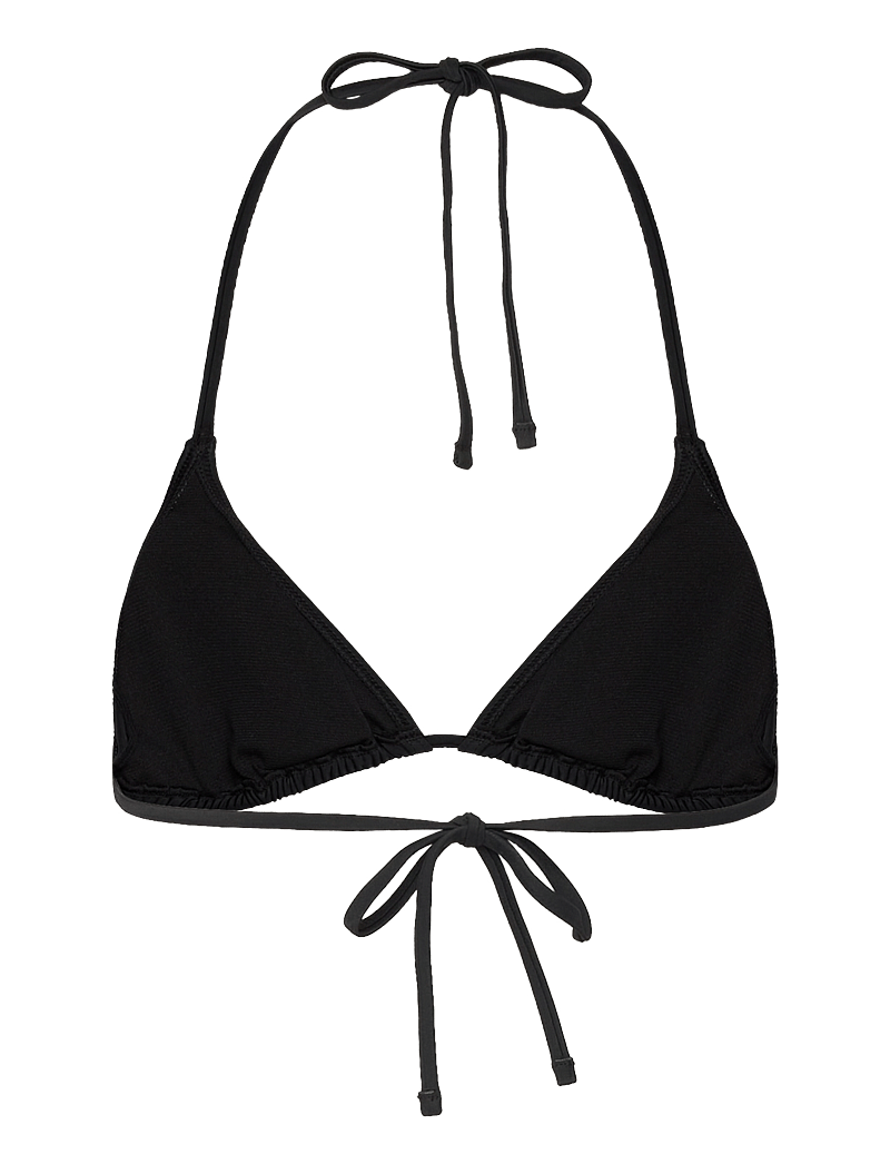 Pieces - PCBAOMI BIKINI TRIANGLE TOP BC - triangelformad bikinis - black - 2