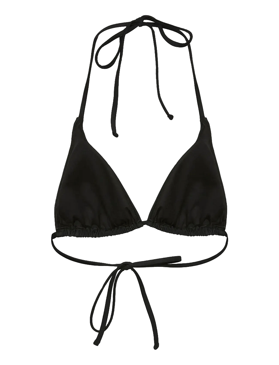 Pieces - PCBAOMI BIKINI TRIANGLE BRA SWW BC - dreieck-bikini-oberteile - black - 2