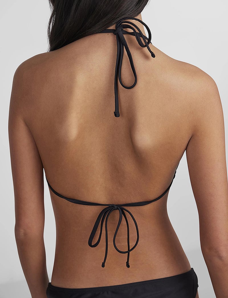 Pieces - PCBAOMI BIKINI TRIANGLE TOP BC - triangelformad bikinis - black - 4