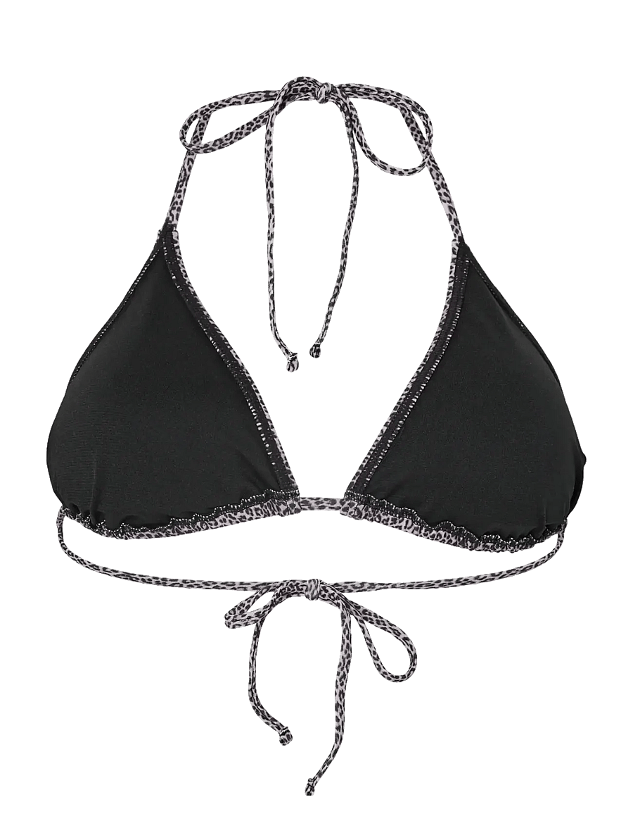 Pieces - PCBAOMI BIKINI TRIANGLE BRA SWW BC - dreieck-bikini-oberteile - black - 2