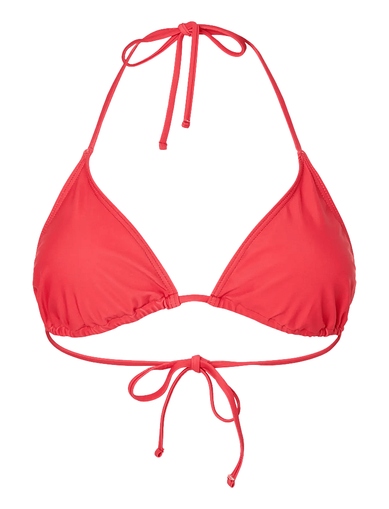 Pieces - PCBAOMI BIKINI TRIANGLE BRA SWW BC - dreieck-bikini-oberteile - lychee - 0