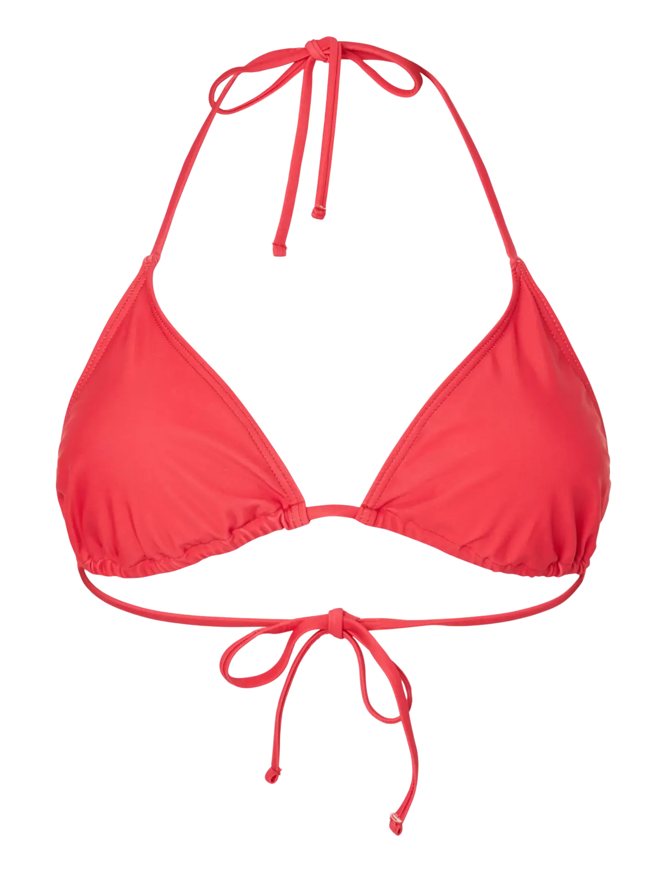 Pieces PCBAOMI BIKINI TRIANGLE BRA SWW BC - Bademode - LYCHEE / coral