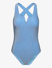Pieces - PCBLING SWIMSUIT LUREX SWW - swimsuits - alaskan blue - 0