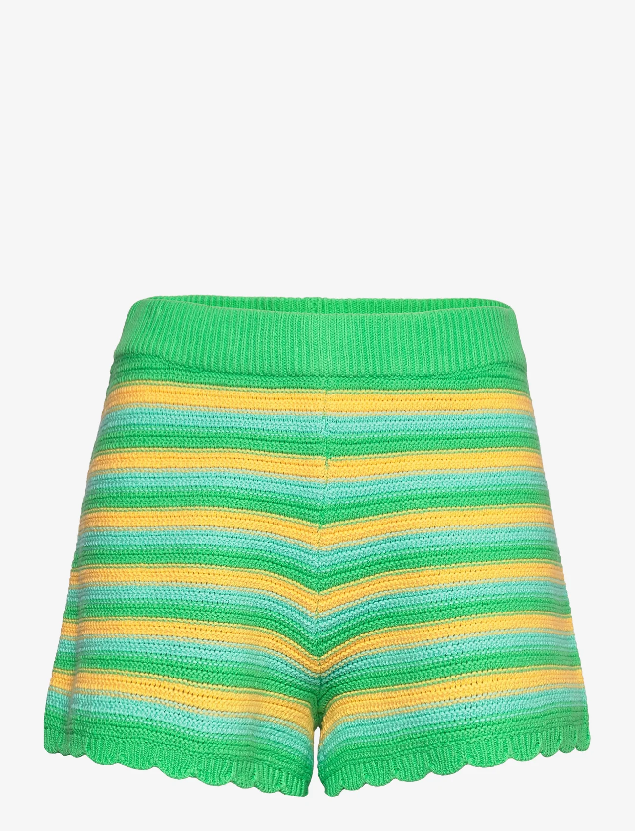 Pieces - PCBEDDY HW KNIT SHORTS BC SWW - zemākās cenas - irish green - 0