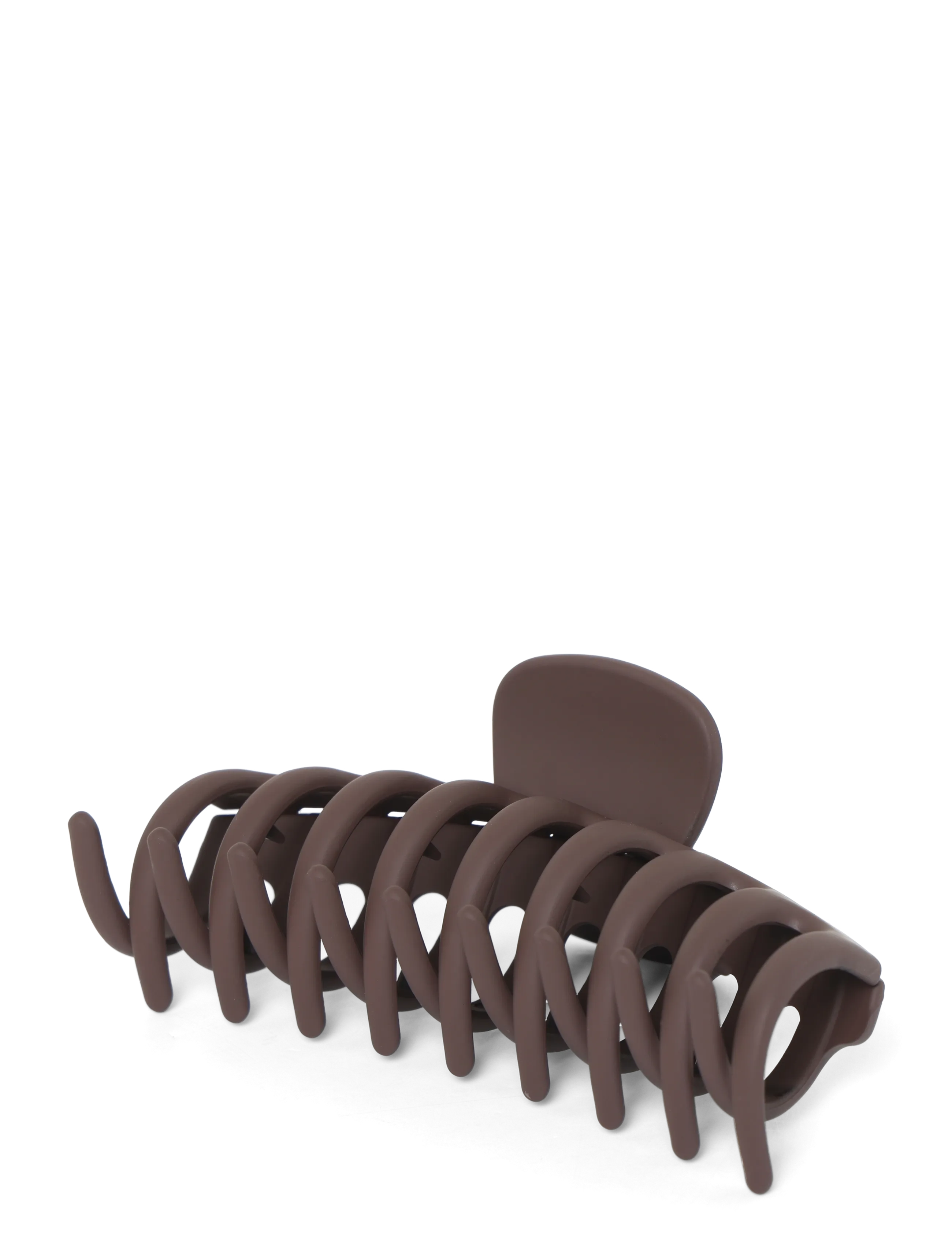 Pieces - PCBELLA HAIRSHARK D2D FLOW - hair claws - chicory coffee - 1