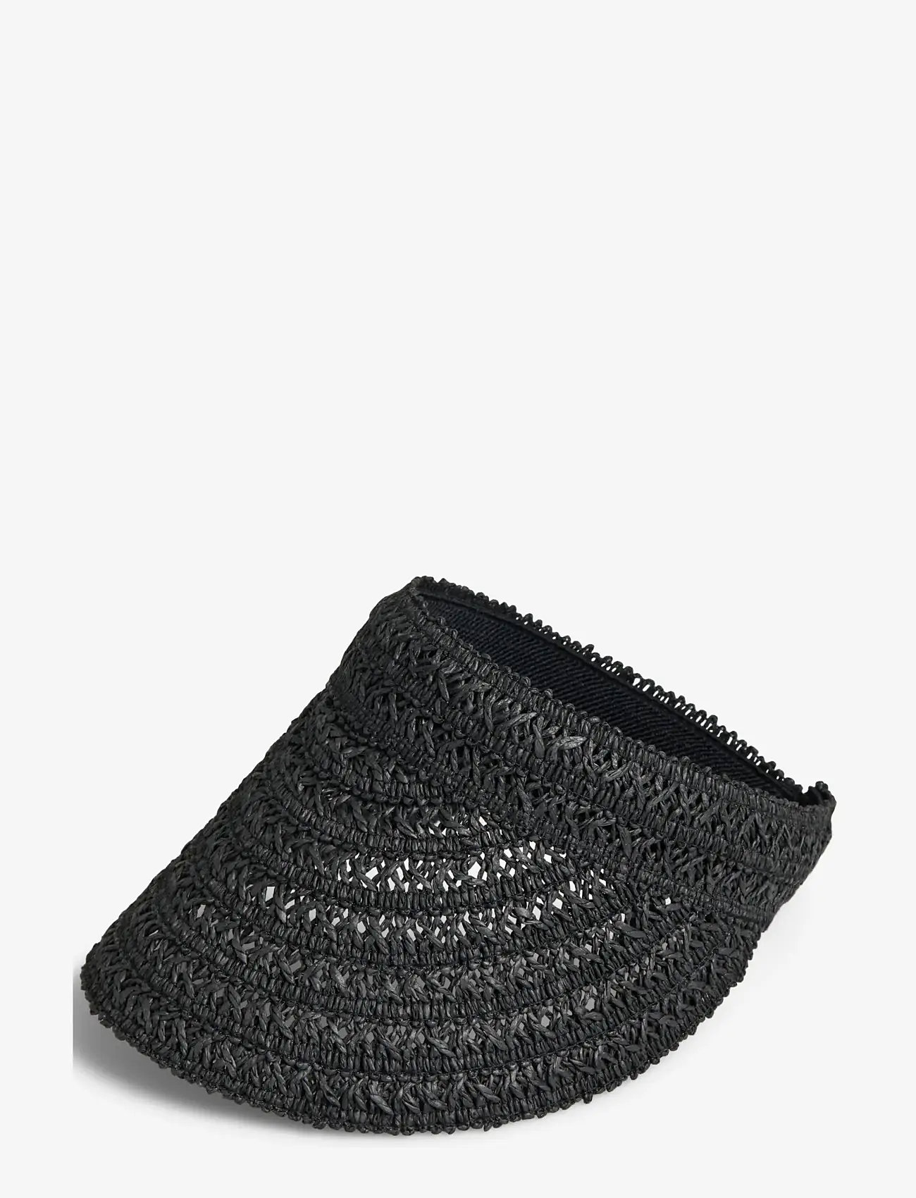 Pieces - PCBONNIE CAP - stråhatte - black - 0