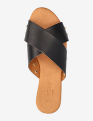 Pieces - PCVUMA LEATHER  SANDAL - flat sandals - black - 3