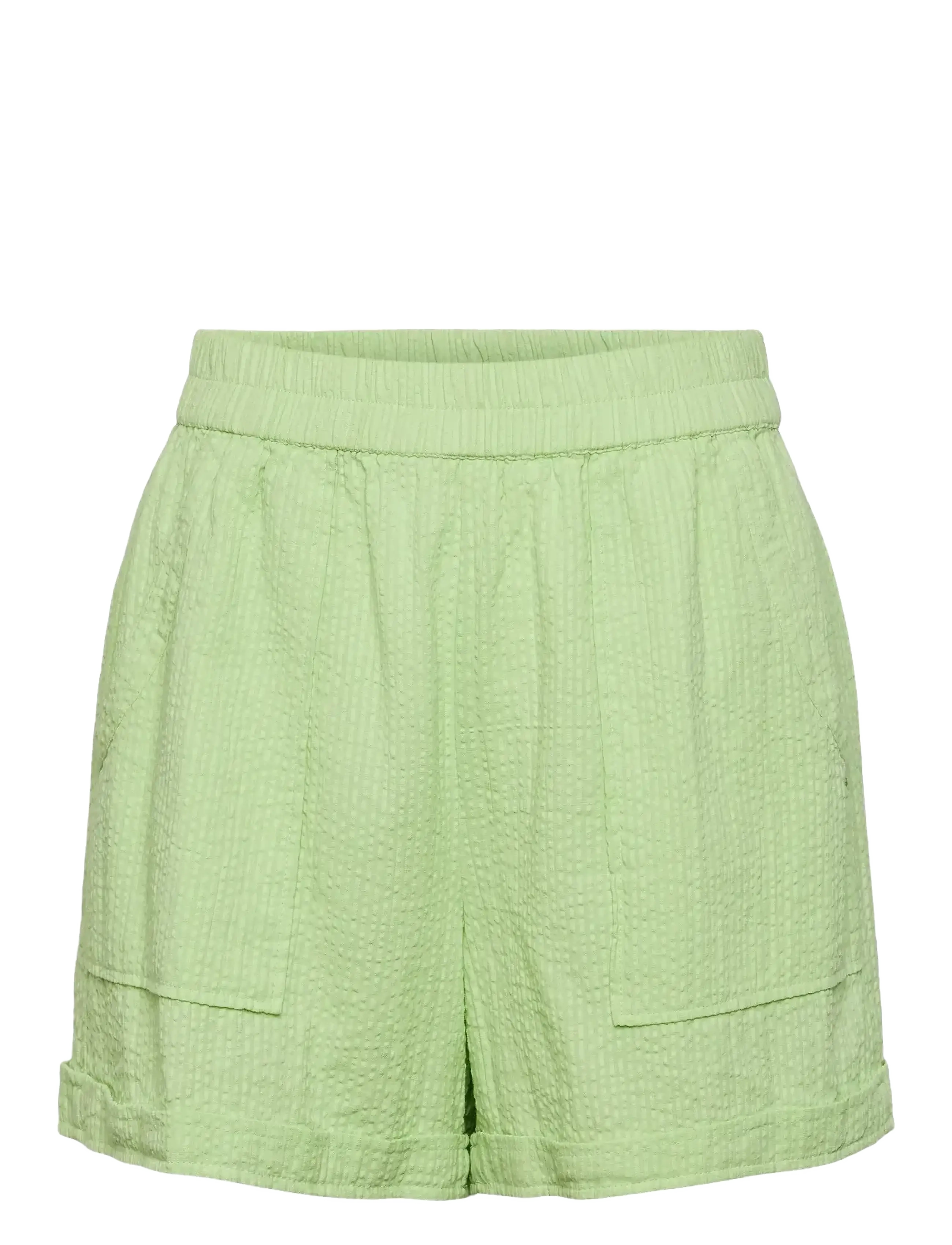 Pieces PCKIANA HW SHORTS BC - Shorts - PARADISE GREEN / green