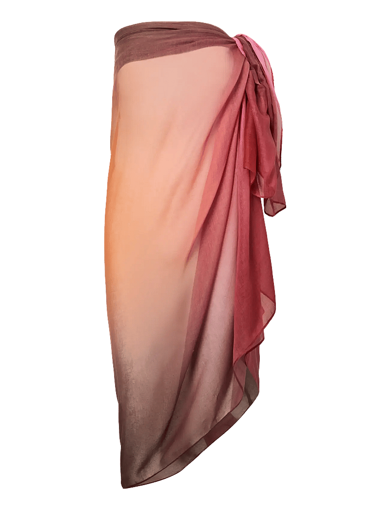 Pieces - PCBANINNA 5IN1 SARONG SWW BC - strandmode - red ochre - 1
