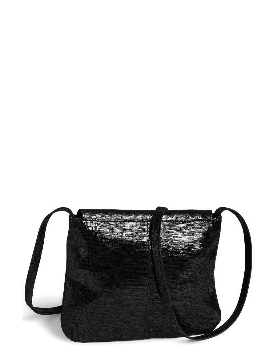 Pieces - PCTOTALLY LARGE LEATHER PARTY BAG NOOS - crossbody bags - black - 1