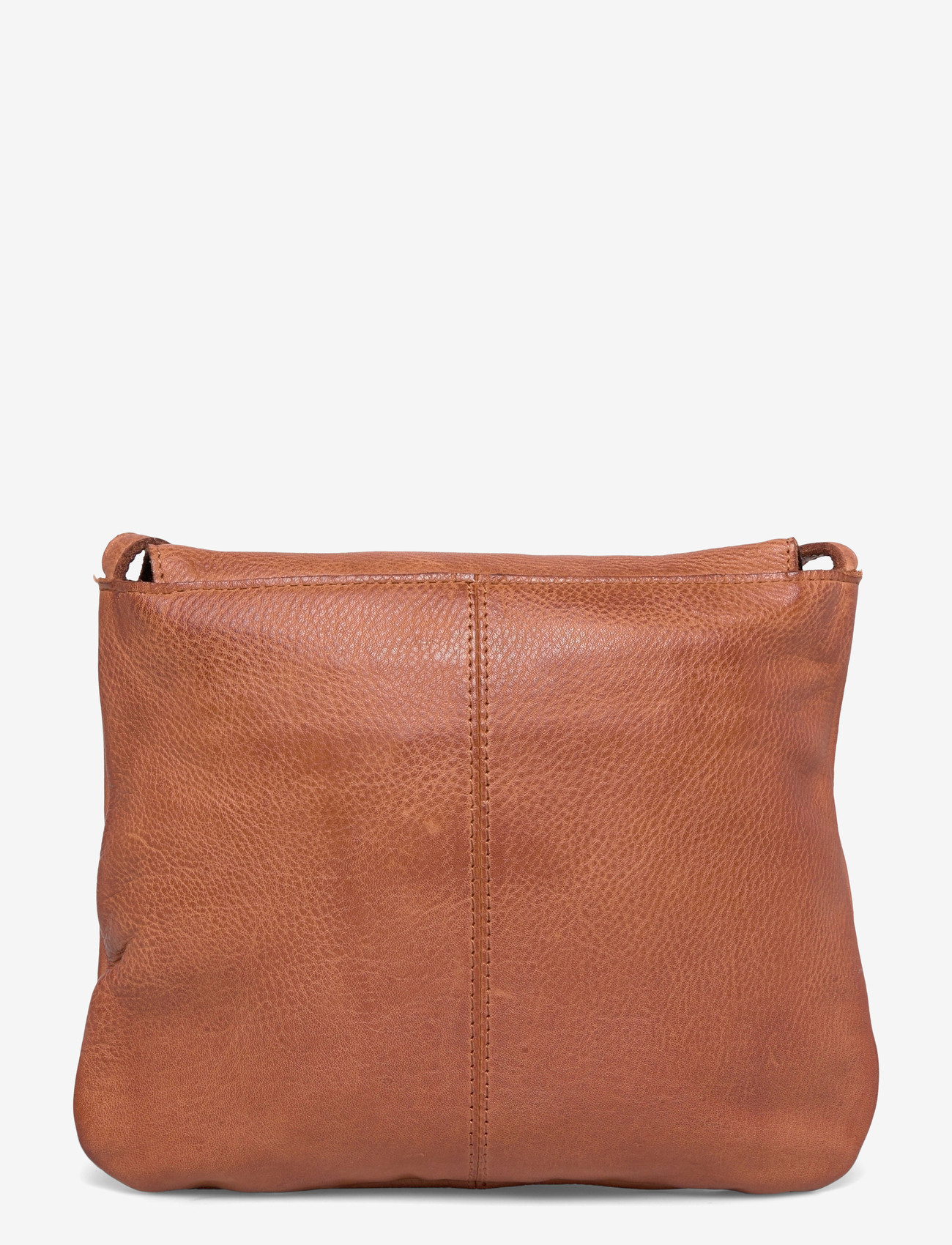 Pieces - PCTOTALLY LARGE LEATHER PARTY BAG NOOS - crossbody bags - root beer - 2