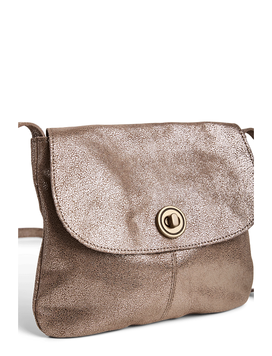 Pieces - PCTOTALLY LARGE LEATHER PARTY BAG NOOS - umhängetaschen - taupe gray - 2