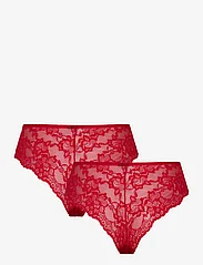 Pieces - PCLINA LACE WIDE BRIEF 2-PACK NOOS - lowest prices - salsa - 1
