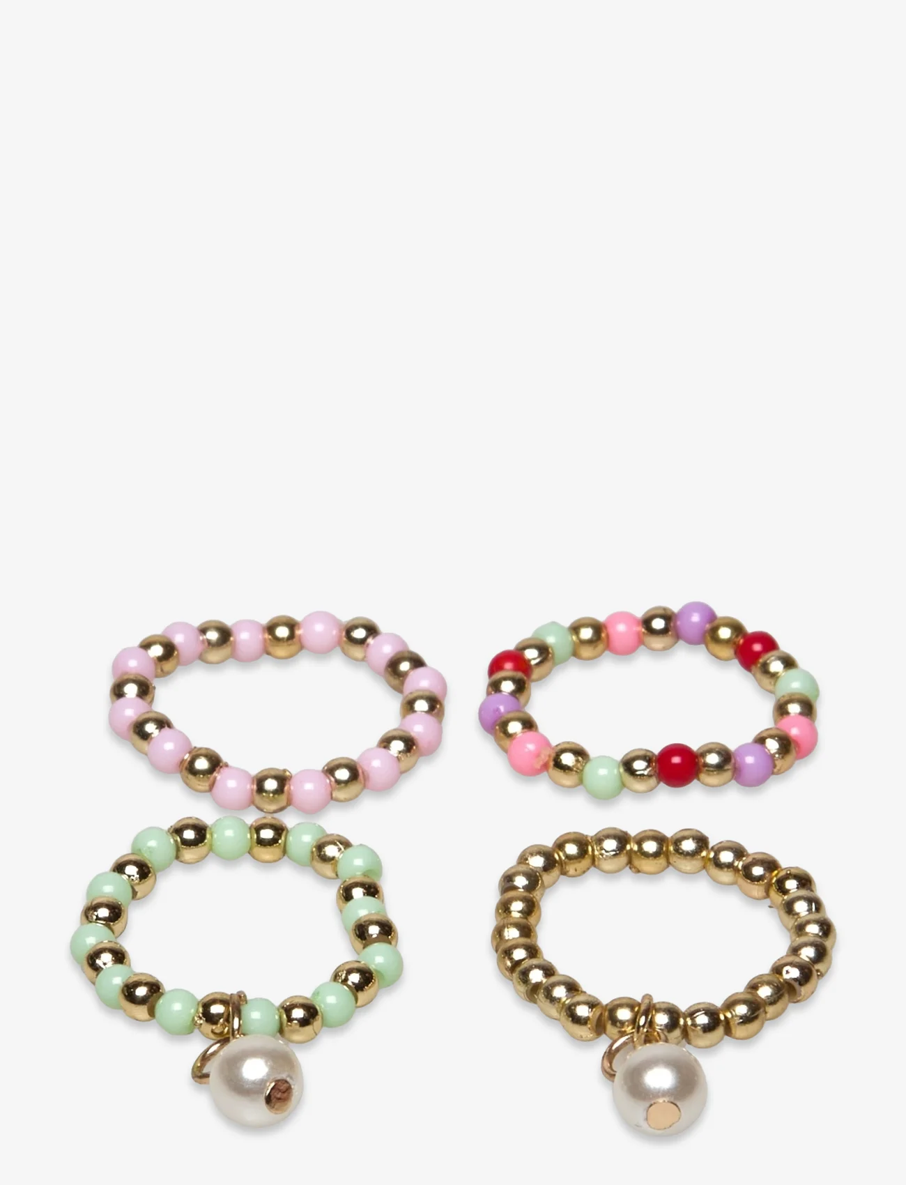 Pieces - PCLEANNE JUN RINGPACK - pearl bracelets - paradise green - 0