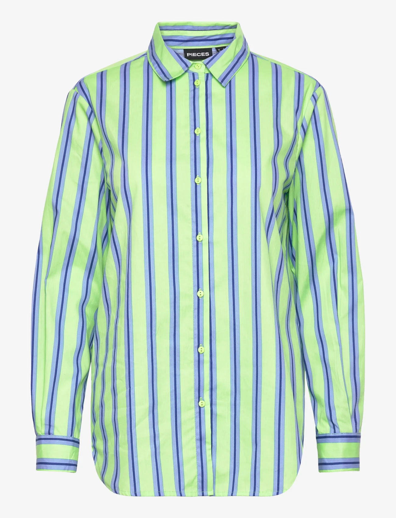 Pieces - PCLETTY LS LOOSE SHIRT - paradise green - 0
