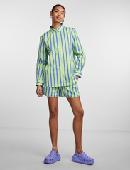 Pieces - PCLETTY LS LOOSE SHIRT - paradise green - 5