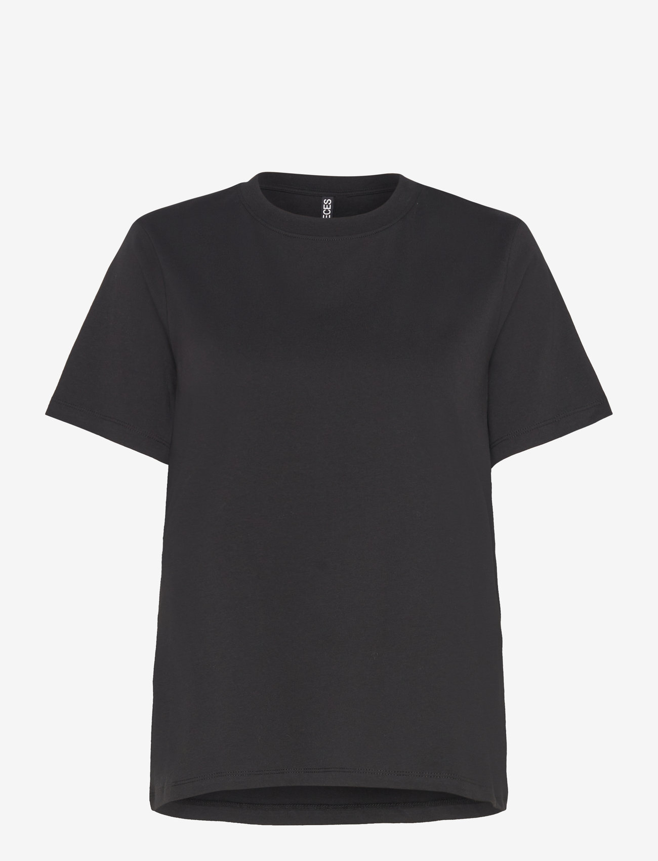 Pieces - PCRIA SS SOLID TEE JRS NOOS BC - autumn clothing - black - 0