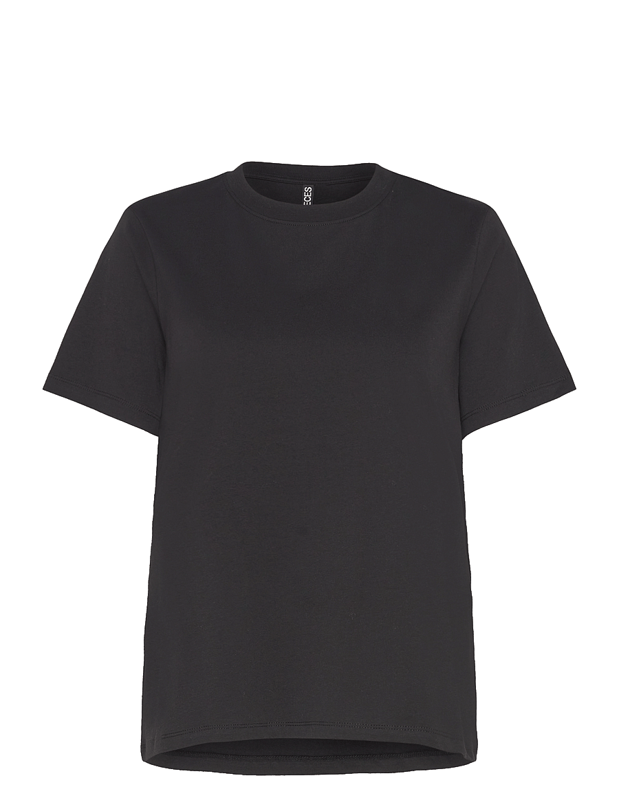 Pieces - PCRIA SS SOLID TEE JRS NOOS BC - t-särgid - black - 1