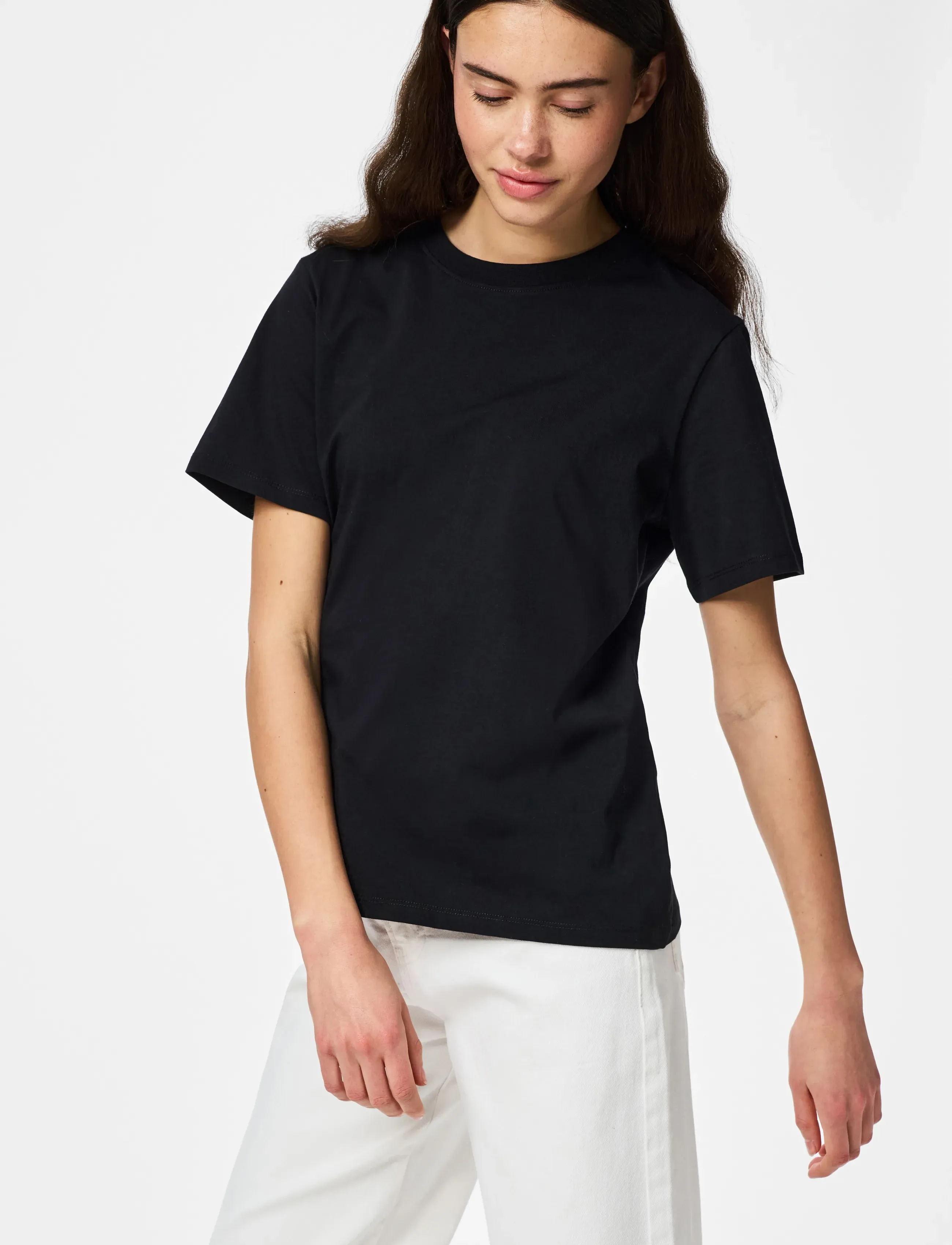 PIECES Pcria Ss Solid Tee Jrs Noos Bc t-shirts dam – bild 5