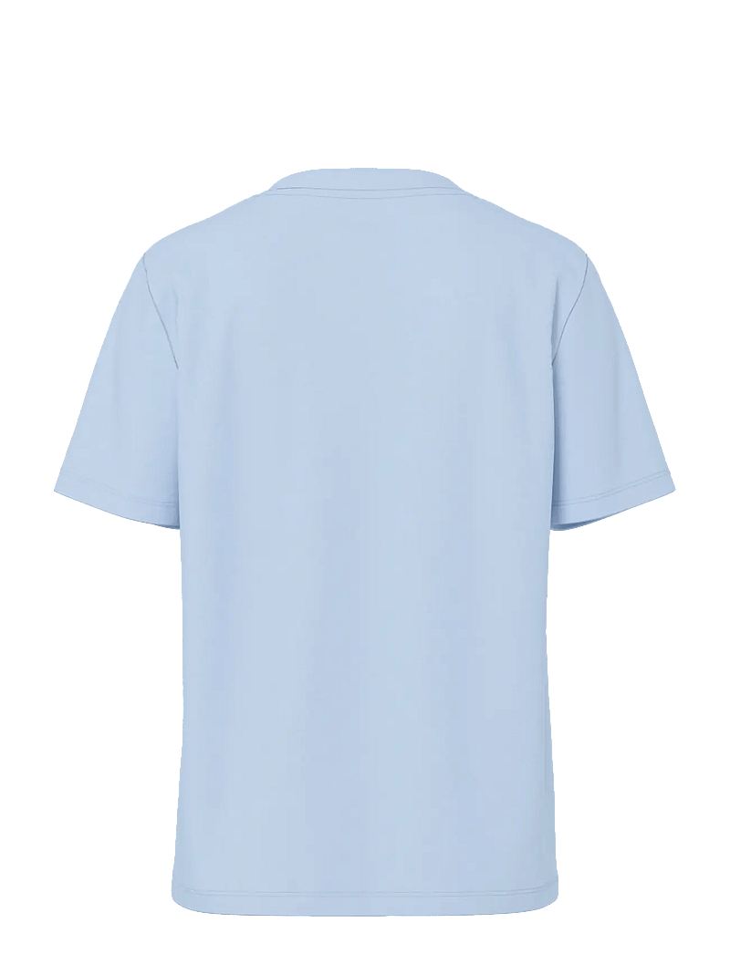 Pieces - PCRIA SS SOLID TEE JRS NOOS BC - t-shirts - cashmere blue - 2