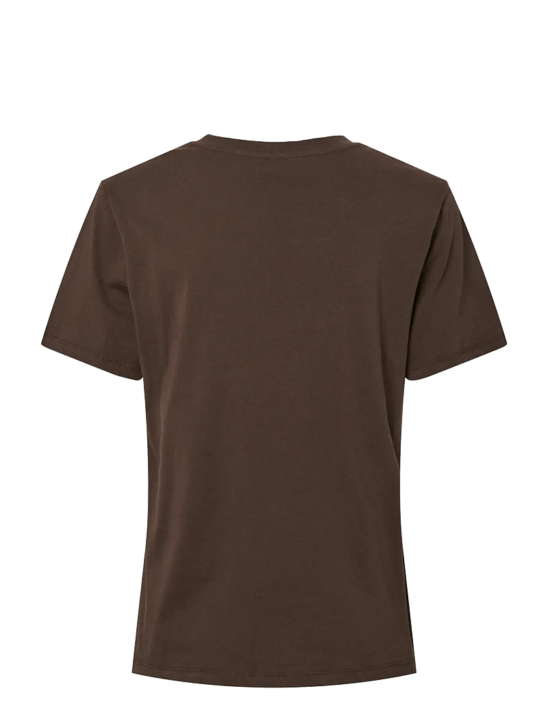 Pieces - PCRIA SS SOLID TEE JRS NOOS BC - t-shirts - hot fudge - 2