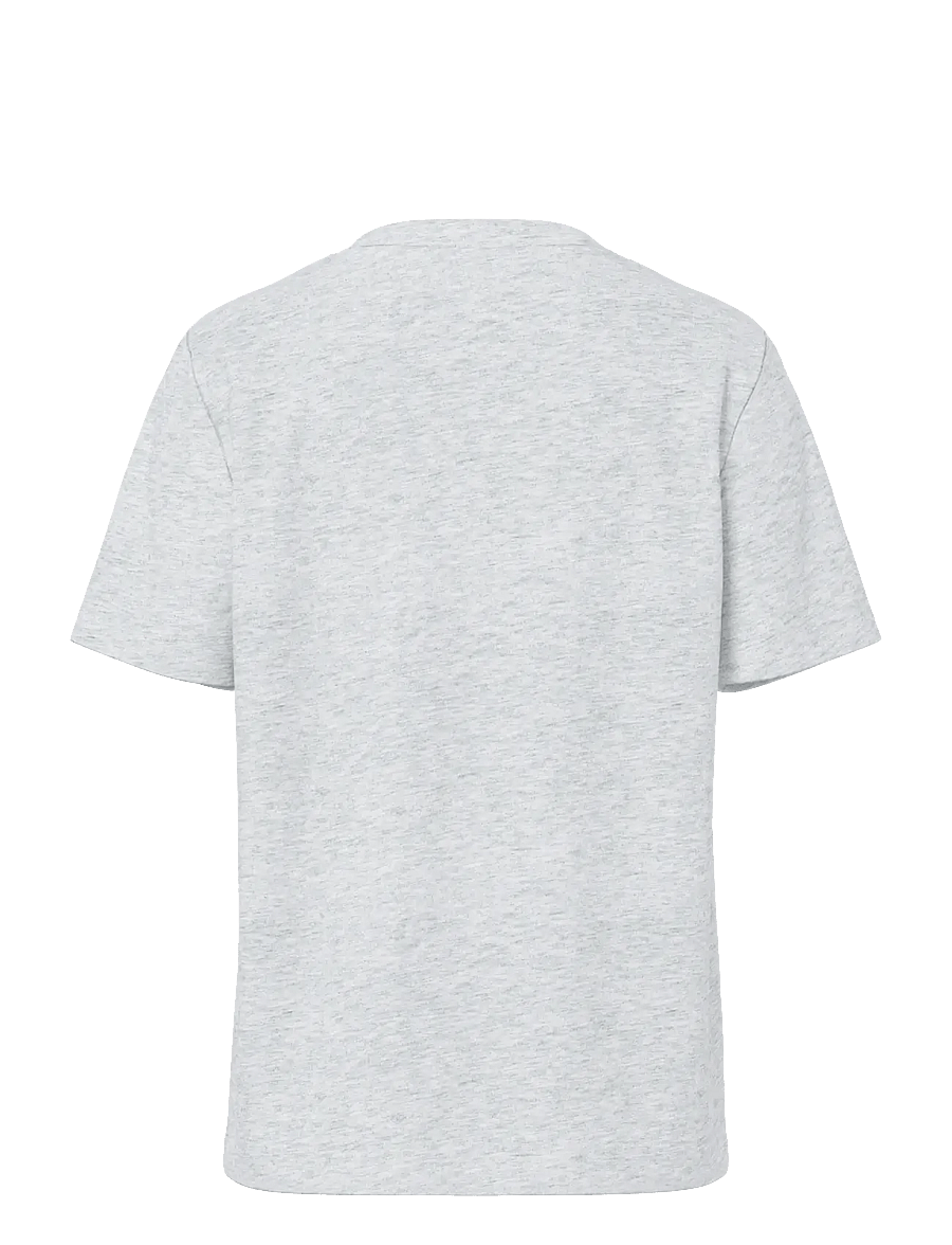 Pieces - PCRIA SS SOLID TEE JRS NOOS BC - t-särgid - light grey melange - 2