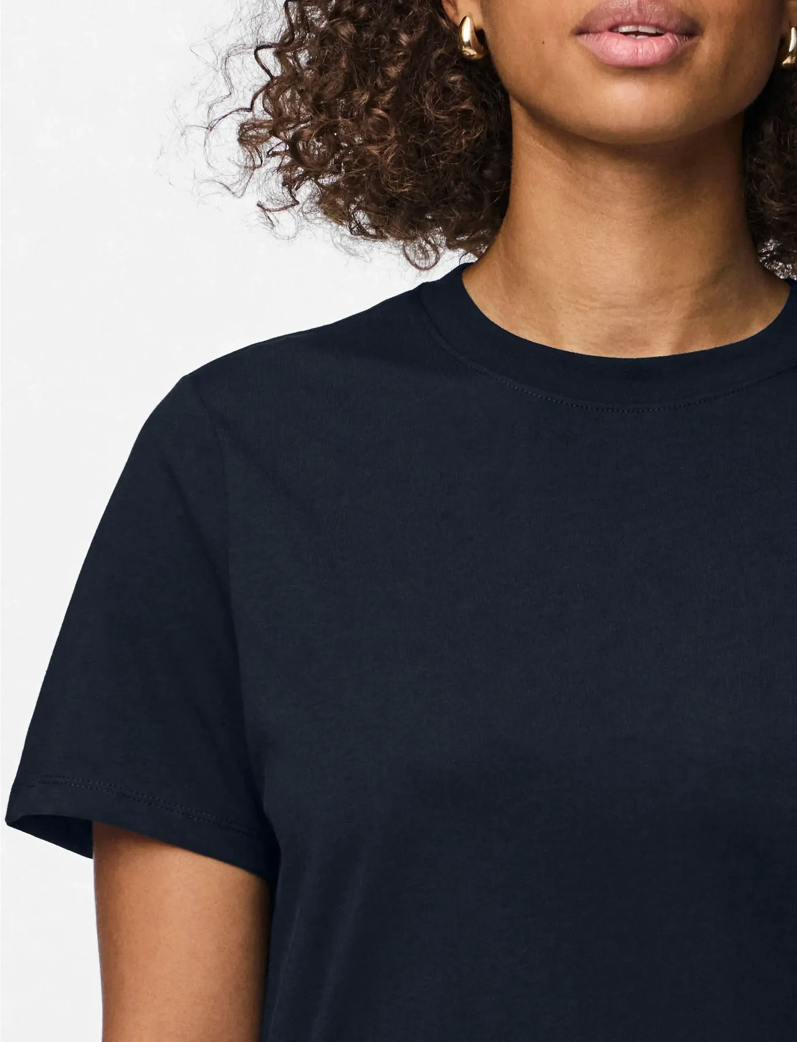 PIECES Pcria Ss Solid Tee Jrs Noos Bc t-shirts dam – bild 5