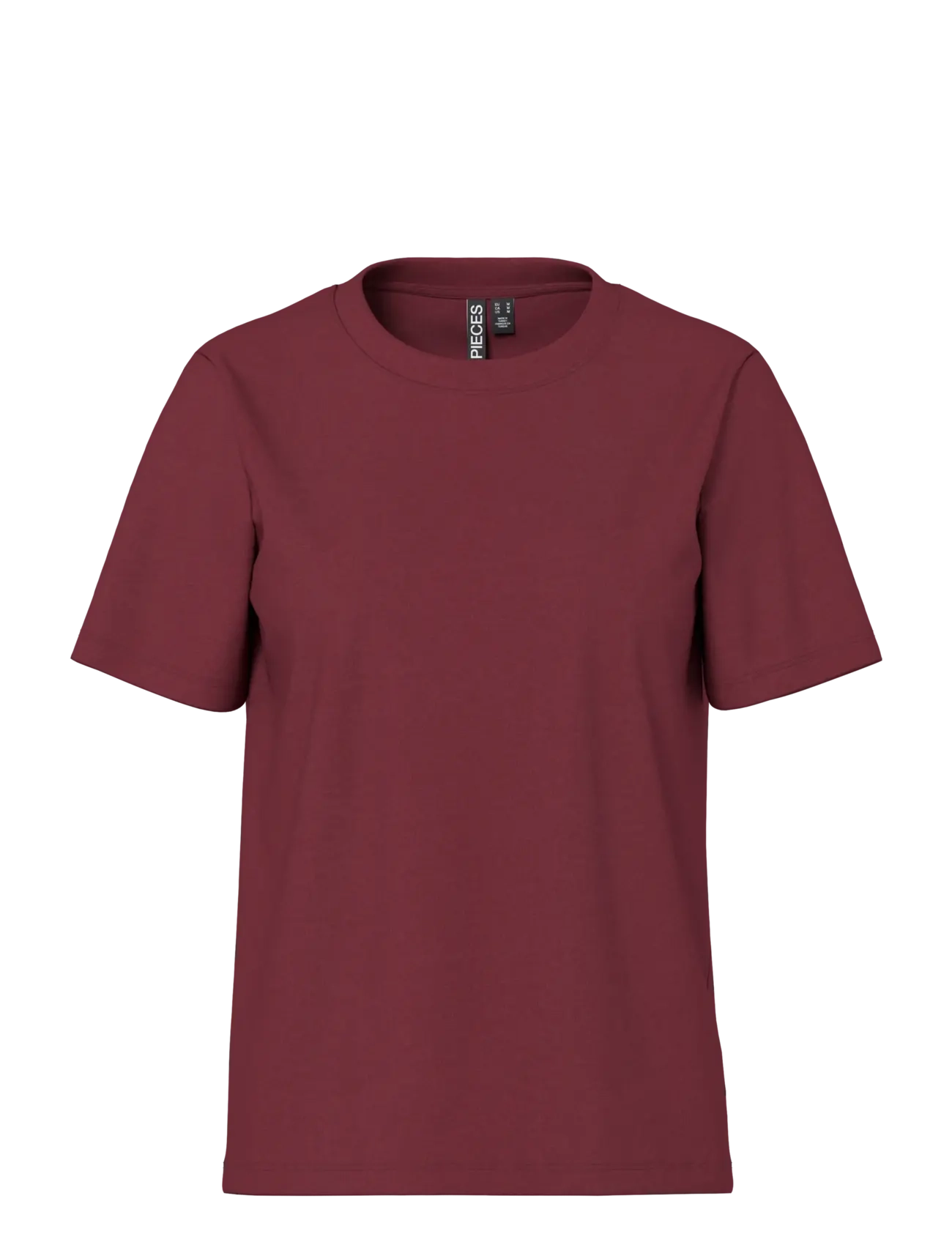 PCRIA SS SOLID TEE JRS NOOS BC - TAWNY PORT