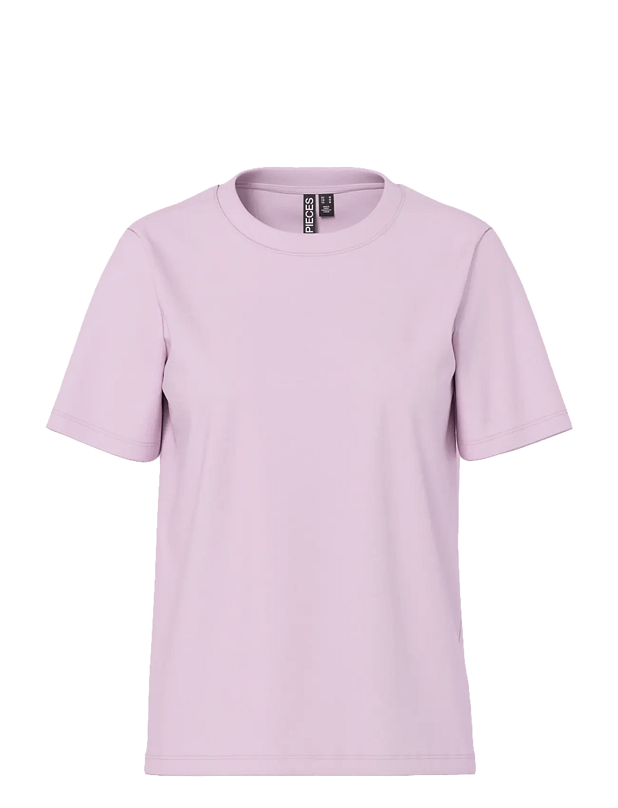 Pieces - PCRIA SS SOLID TEE JRS NOOS BC - t-särgid - winsome orchid - 1